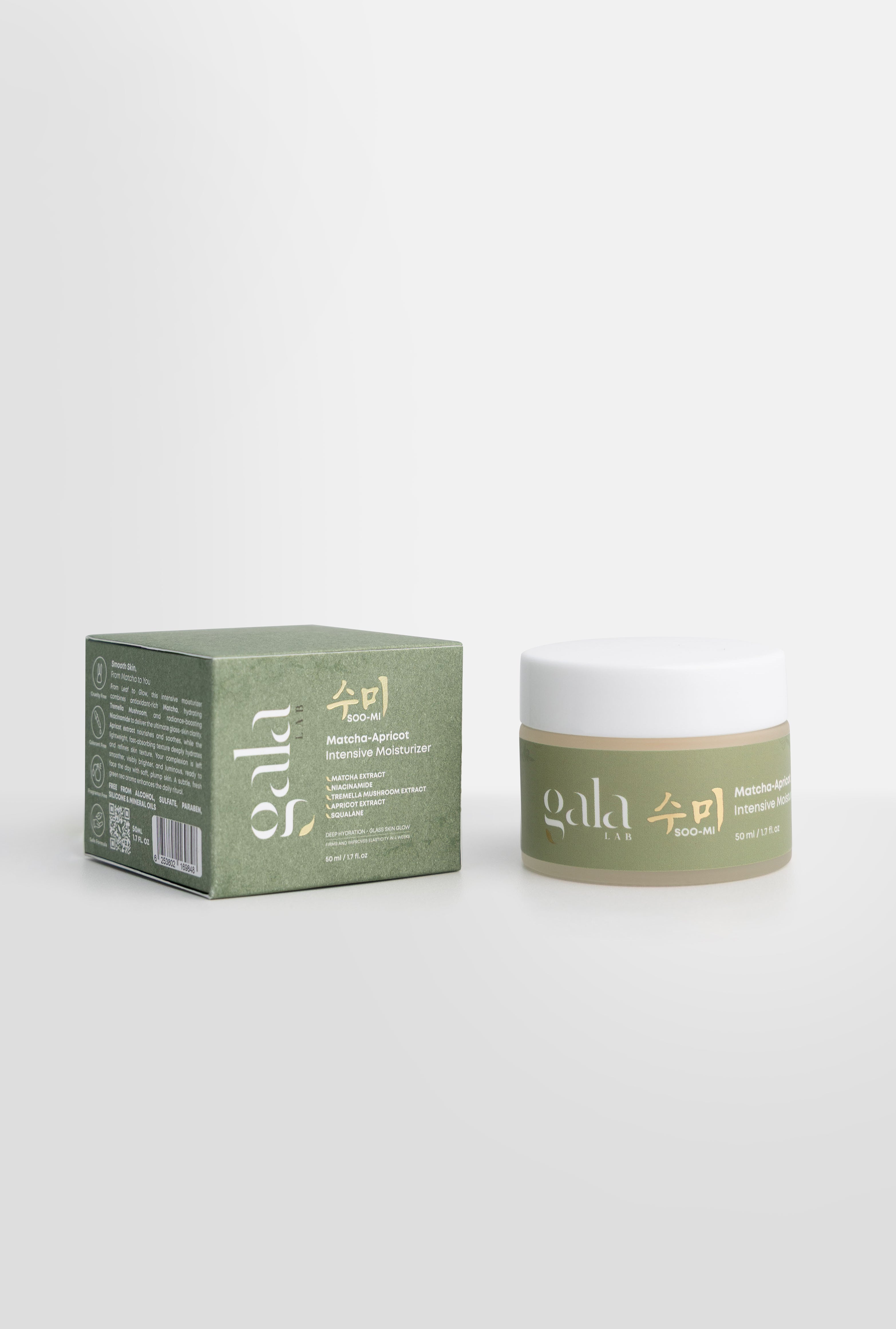 Matcha-Apricot Intensive Moisturizer